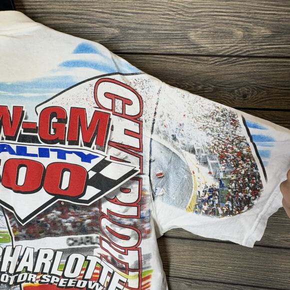 Vintage 1998 NASCAR Winston Cup Series Charlotte UAW-GM 500 Size XXL Chase Auth - Picture 11 of 12